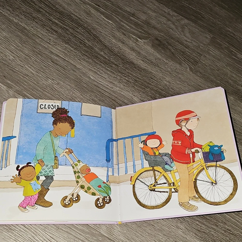 Let's Go to Playgroup! Kids Book. Hard Cover, hard pages for kids!